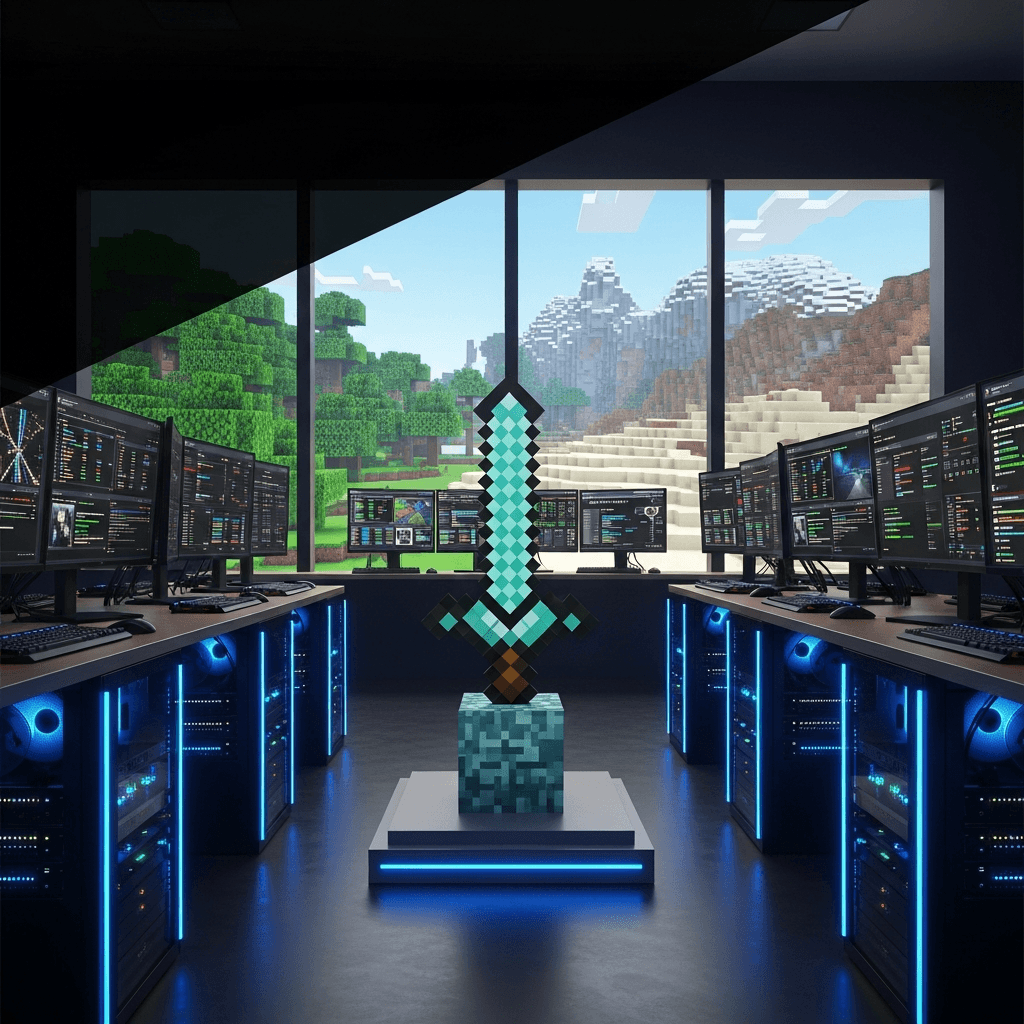 Illustration zum Artikel : Wie erstellt man einen kompetitiven und ausgewogenen Minecraft-PvP-Server?