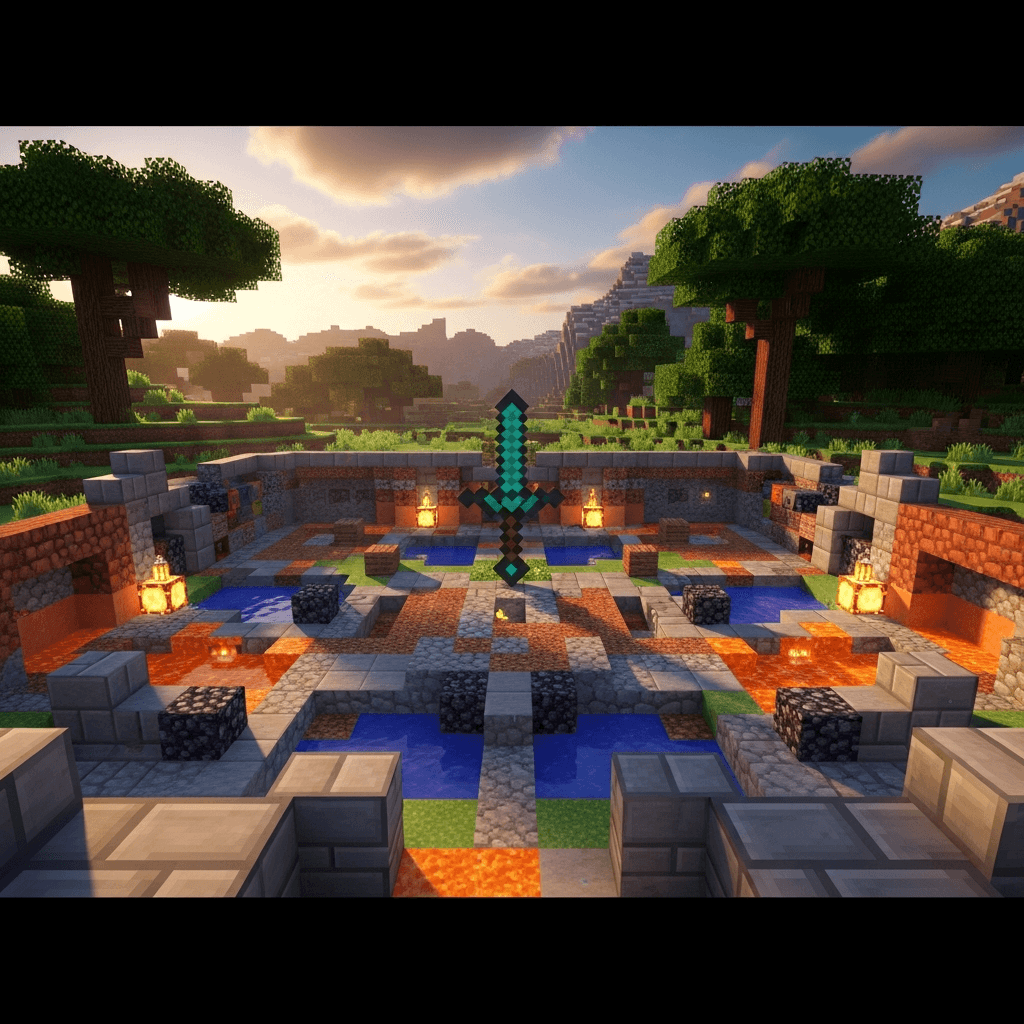 Ilustración del artículo : Cómo crear un servidor Minecraft PvP competitivo y equilibrado