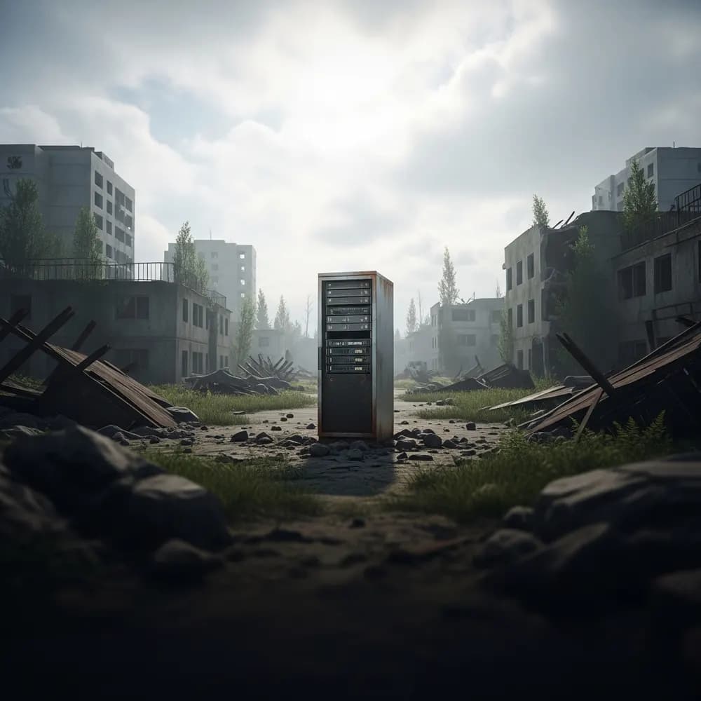 Immersive Illustration zum Thema: ARK Dedicated Server