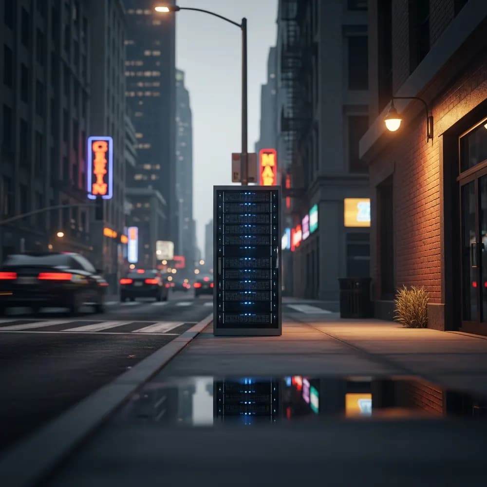 Immersive illustration of: high-performance FiveM hosting