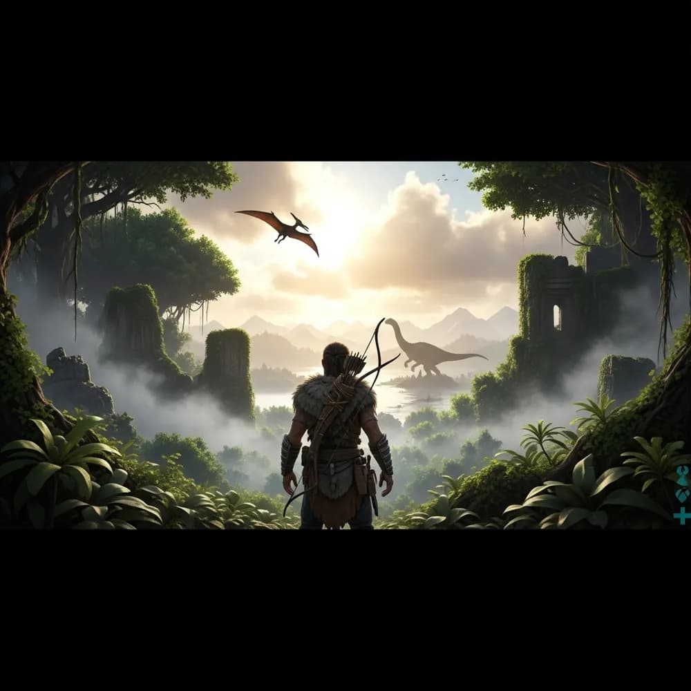 Illustration immersive du sujet : rejoindre serveur ARK