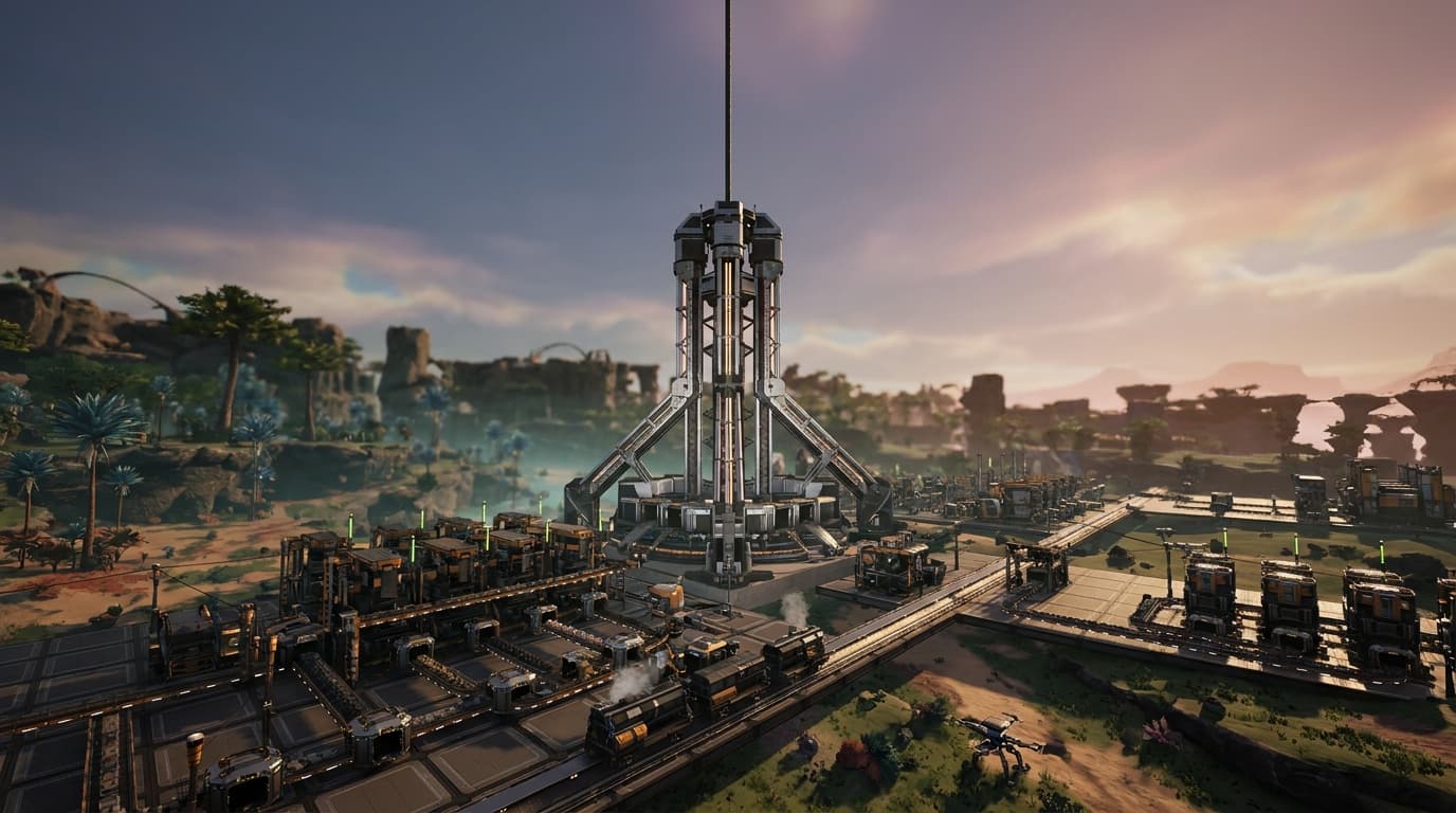 Illustration de l'article : Satisfactory : les 5 phases du Projet Assemblage