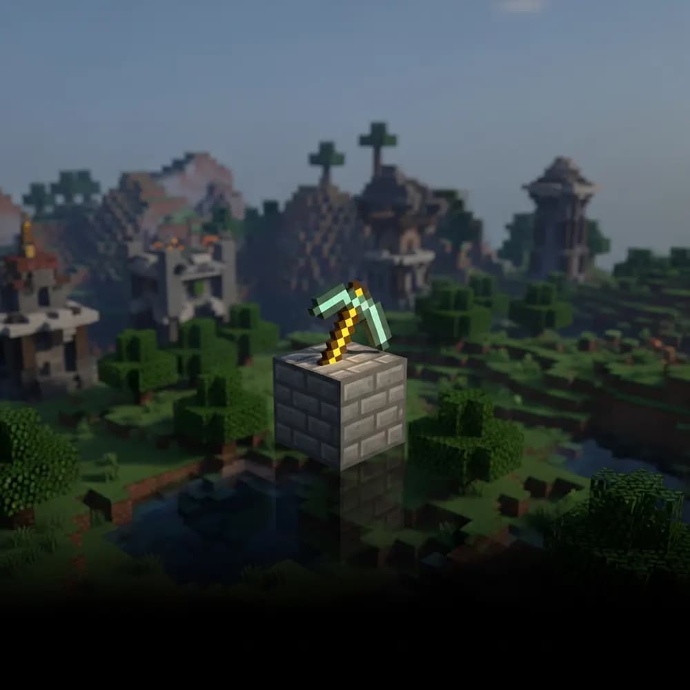 Immersive illustration of: free Minecraft hosting
