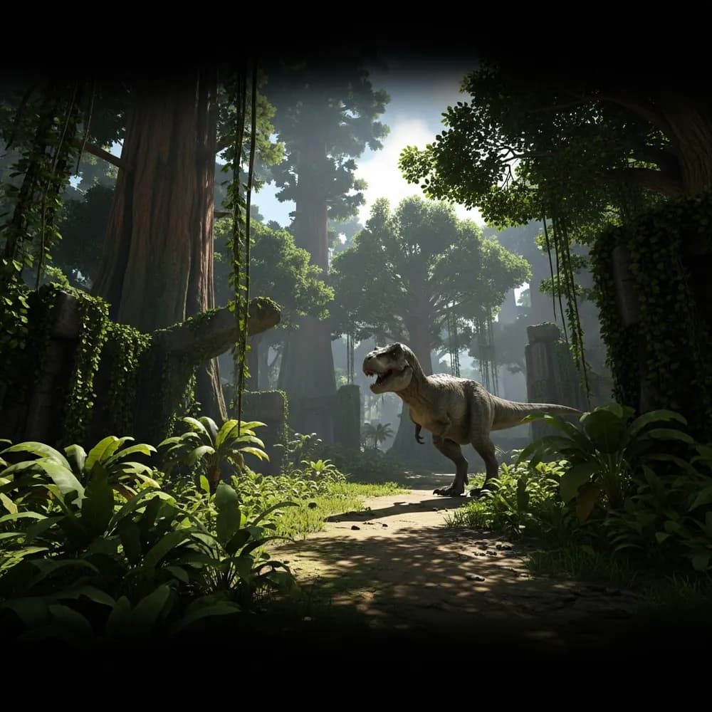 Illustration immersive du sujet : become admin ARK Survival Ascended