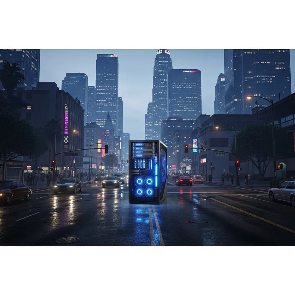 Immersive illustration of: FiveM hosting RP server