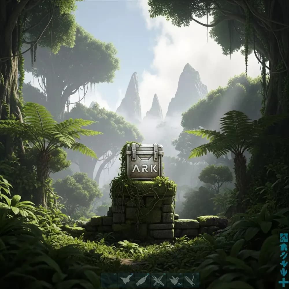 Immersive illustration of: join ARK server