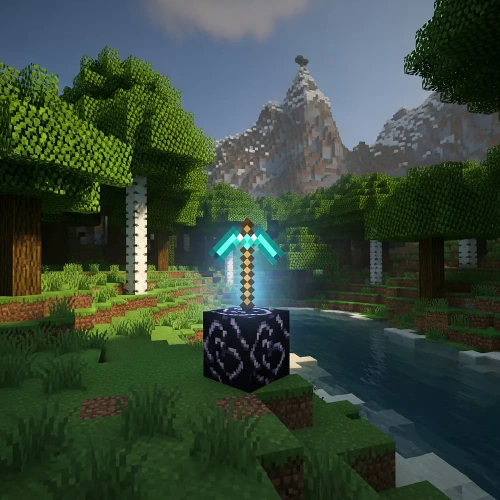 Ilustración inmersiva del tema: alquiler servidor Minecraft