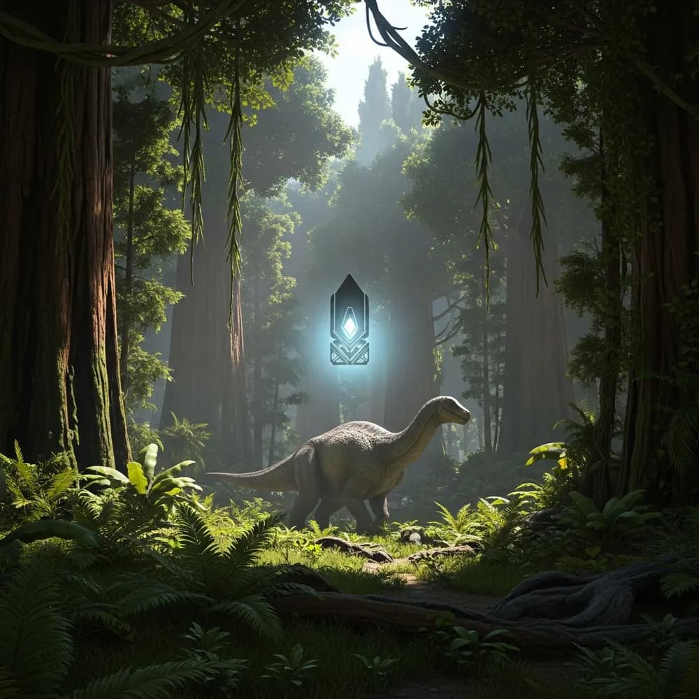 Ilustración inmersiva del tema: configurar servidor ARK dedicado
