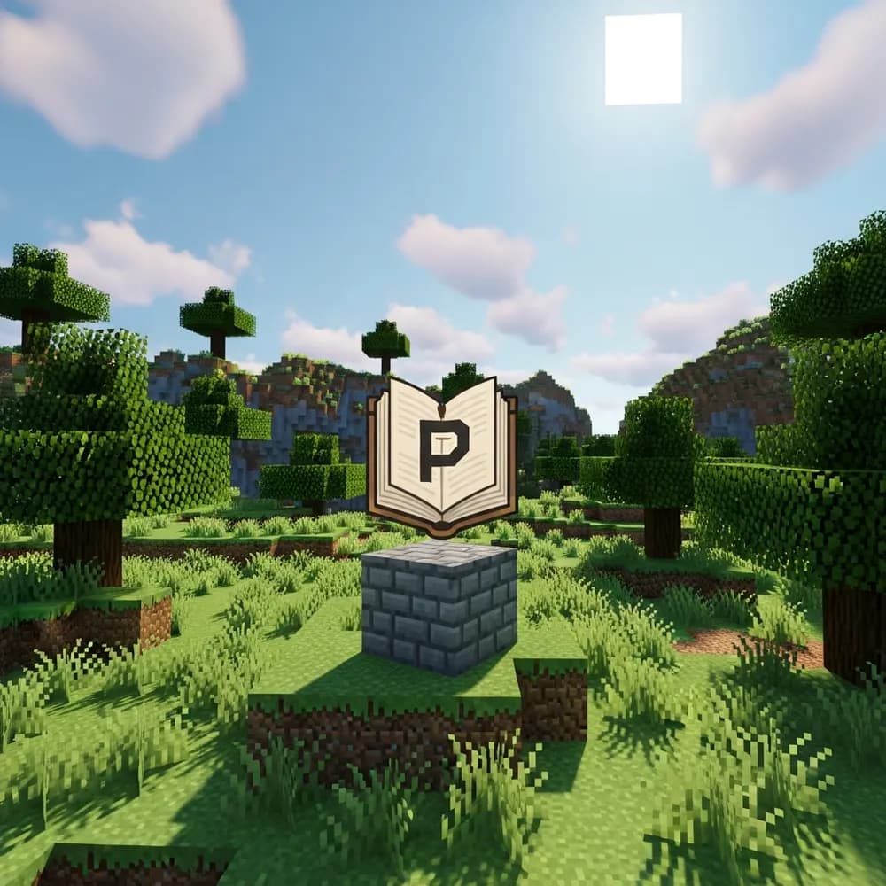 Ilustración inmersiva del tema: plugins Minecraft servidor