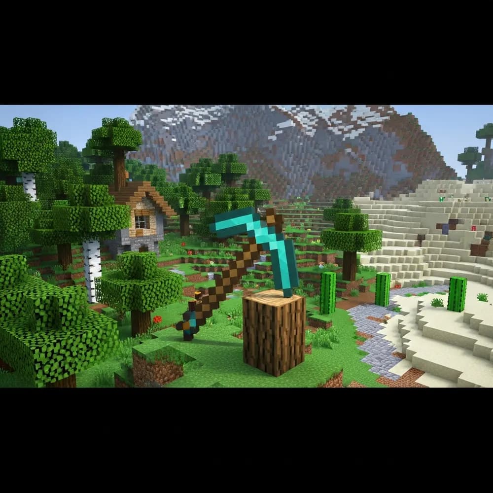 Illustration immersive du sujet : mejor paquete de recursos Minecraft