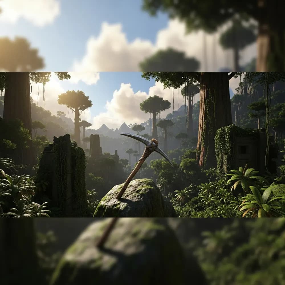 Illustration immersive du sujet : serveur ARK non dédié
