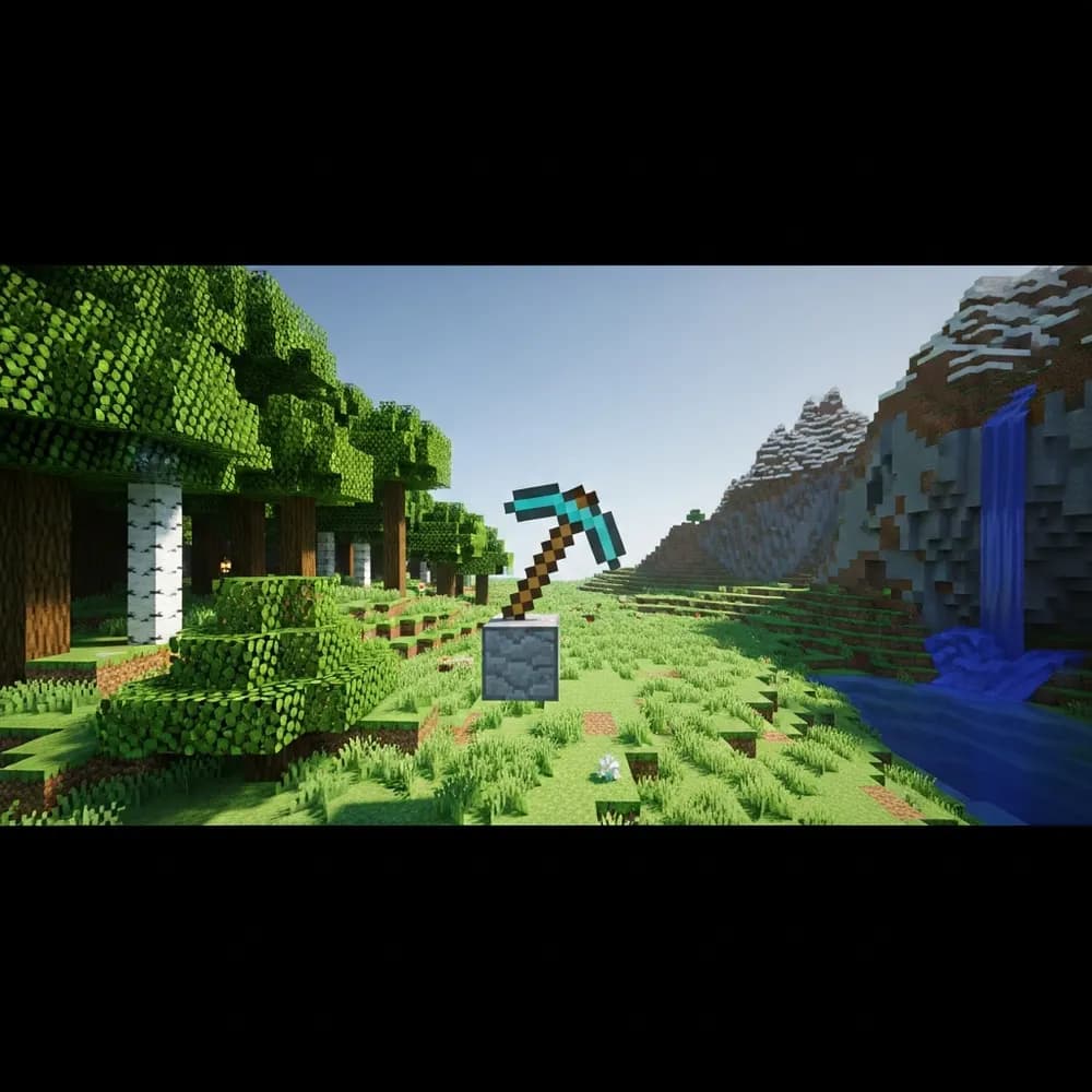 Illustration immersive du sujet : louer serveur minecraft