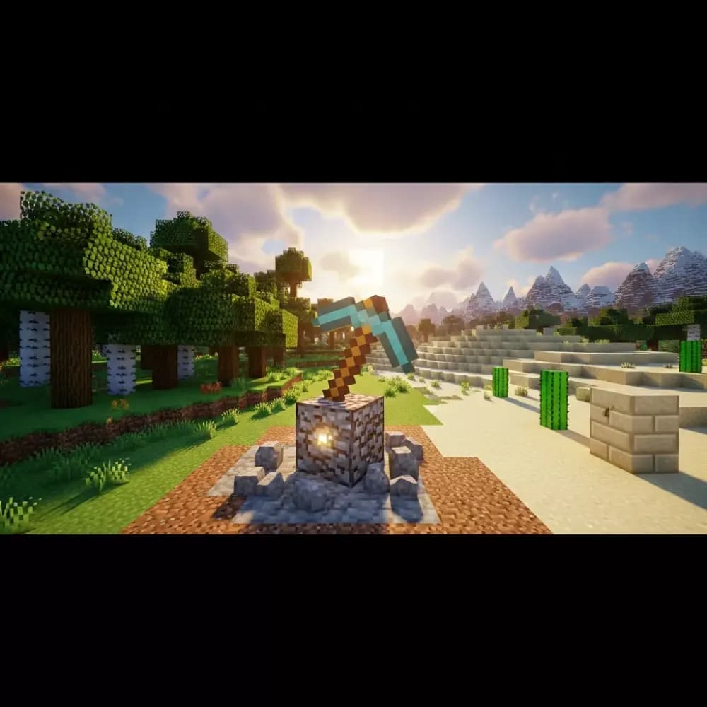 Illustration immersive du sujet : serveur minecraft gratuit