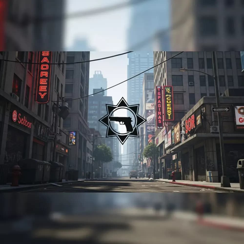 Illustration immersive du sujet : serveur GTA RP FiveM