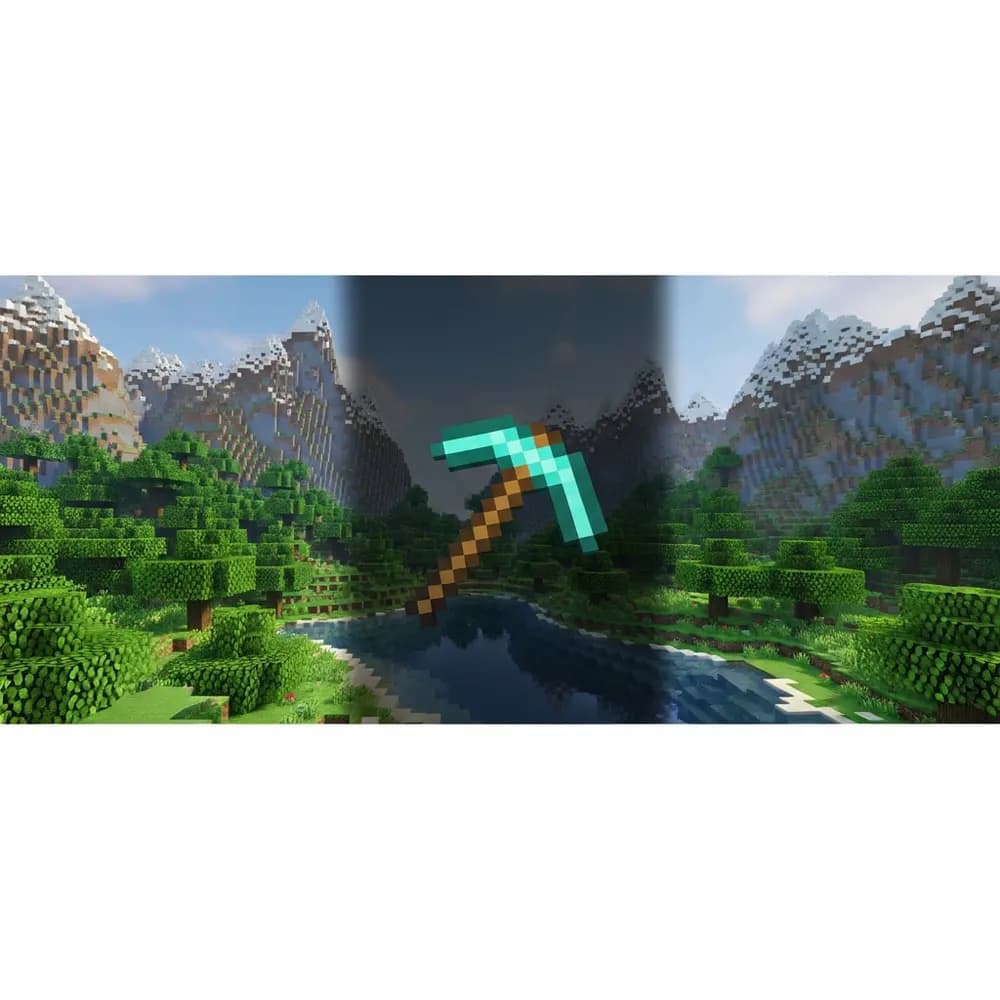 Illustration immersive du sujet : location serveur Minecraft