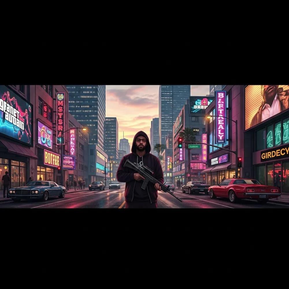 Illustration immersive du sujet : serveur FiveM préconfiguré