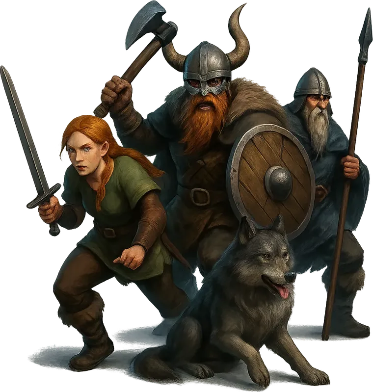 Personnage Valheim, hébergement de serveur Valheim chez Nexus Games