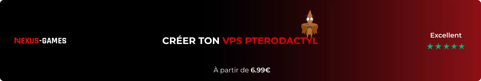 Hebergeur VPS Pterodactyl