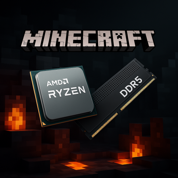serveur Minecraft optimisé avec Ryzen et DDR5