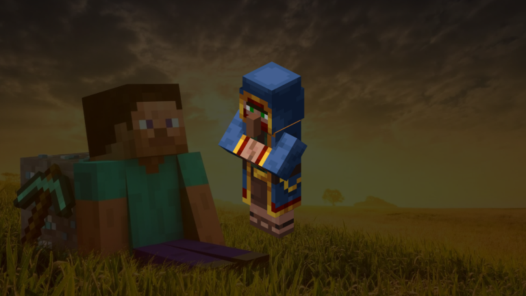 wandering trader in Minecraft