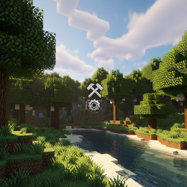 Illustration immersive du sujet : minecraft forge