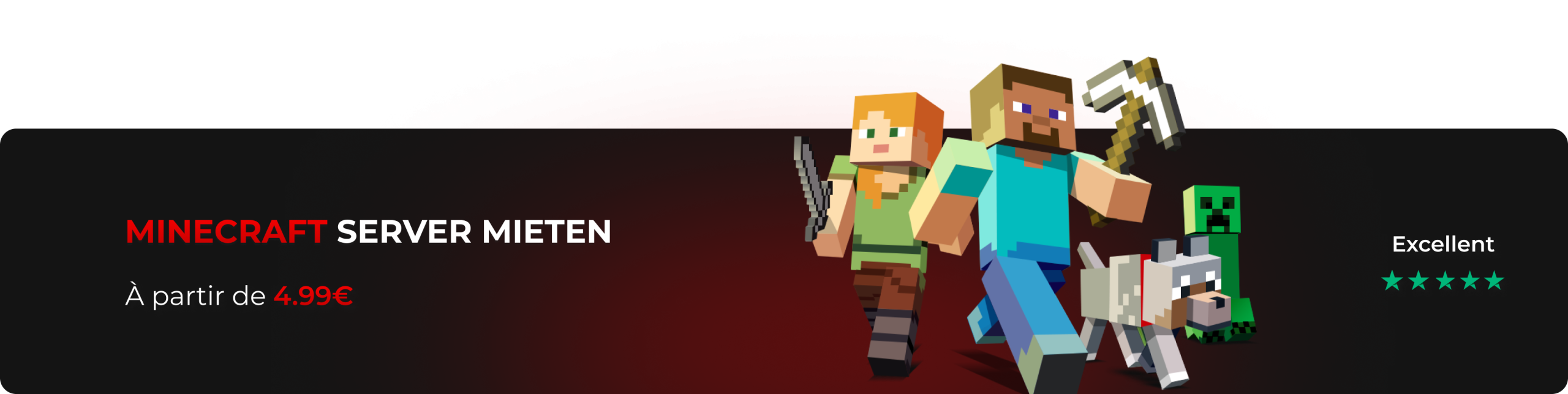 Minecraft Server mieten