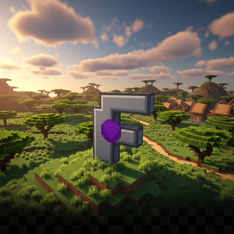Illustration immersive du sujet : installer Fabric Minecraft