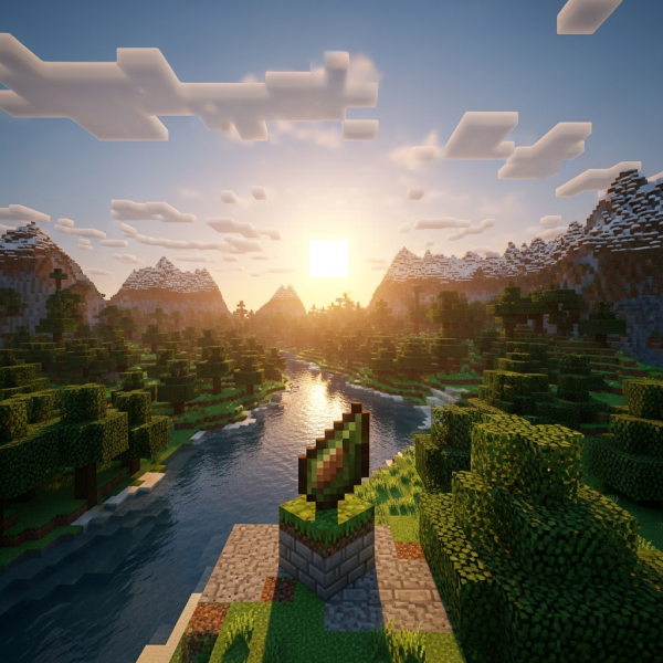 Illustration immersive du sujet : mejores semillas minecraft