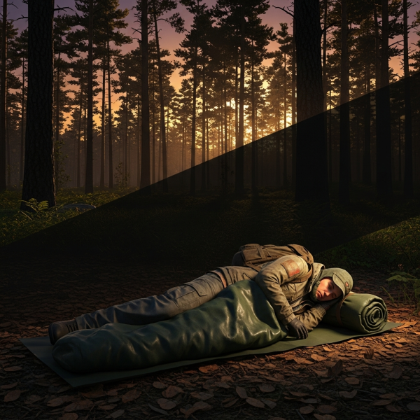 Illustration immersive du sujet : schlafen DayZ