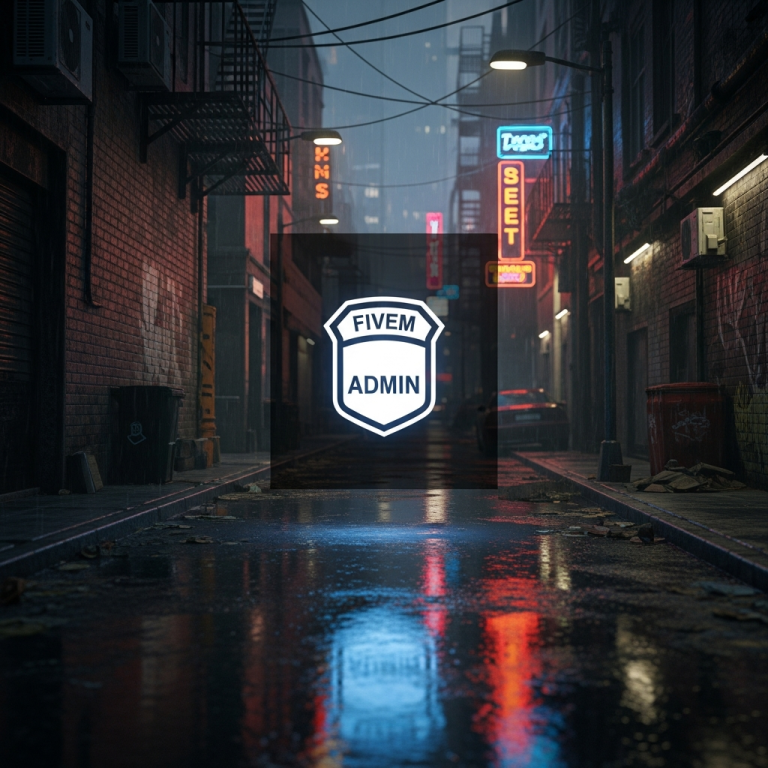 Illustration immersive du sujet : Admin auf FiveM