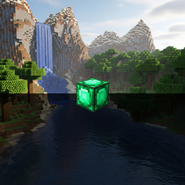 Illustration immersive du sujet : trouver seed minecraft