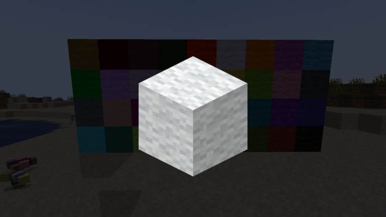 Wool in Minecraft