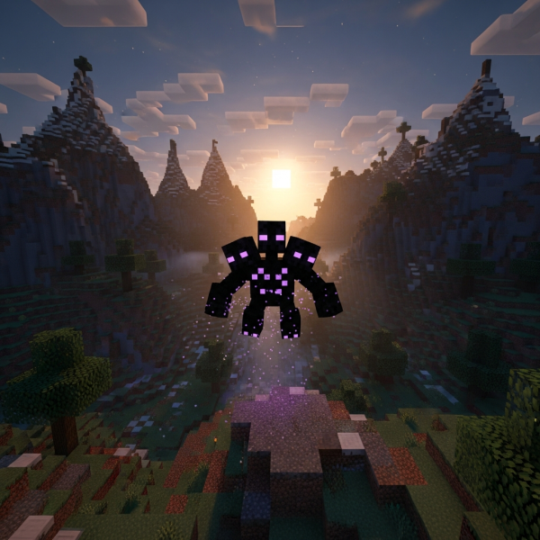 Illustration immersive du sujet : modo más difícil minecraft