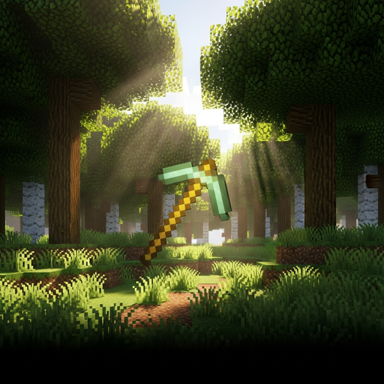 Illustration immersive du sujet : mejor versión de Minecraft