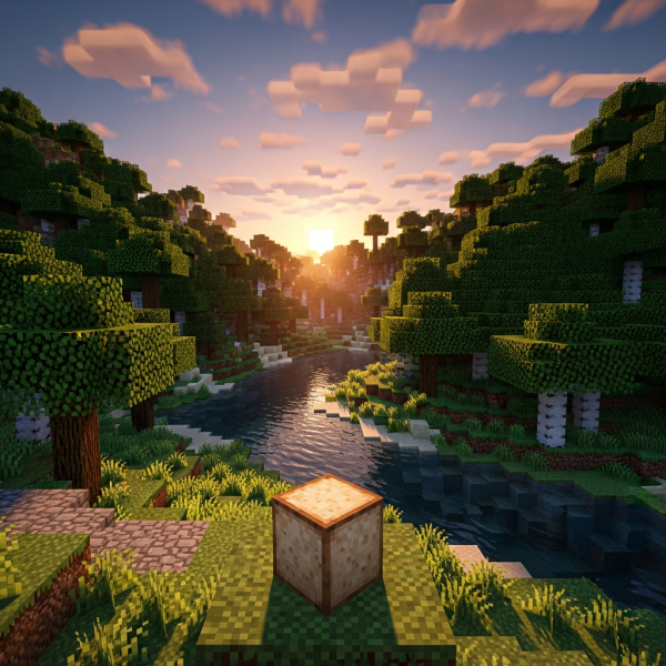 Illustration immersive du sujet : morir de hambre minecraft