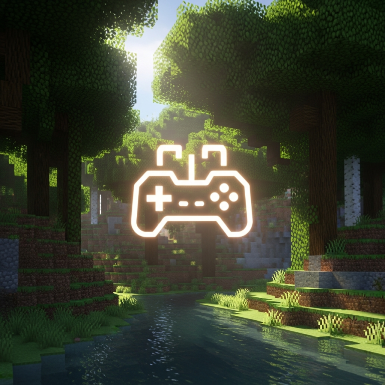 Illustration immersive du sujet : play cross-platform minecraft