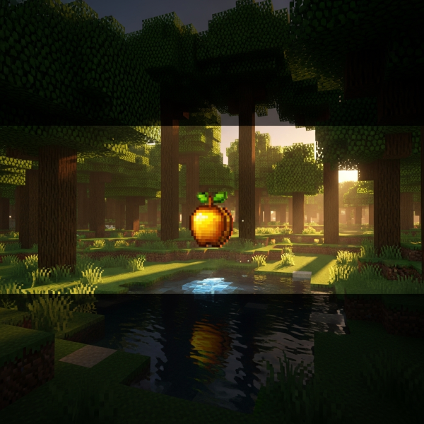 Illustration immersive du sujet : modo UHC Minecraft