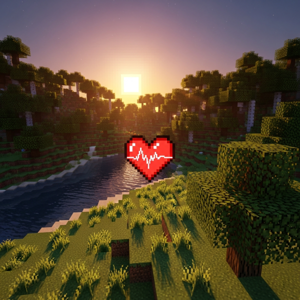 Illustration immersive du sujet : UHC Modus Minecraft