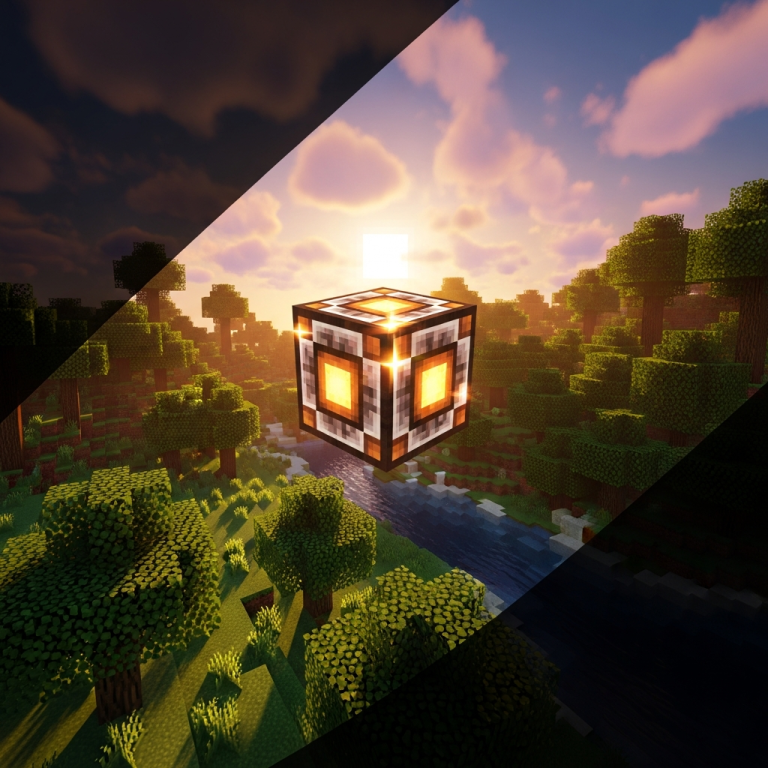 Illustration immersive du sujet : Fabric Minecraft