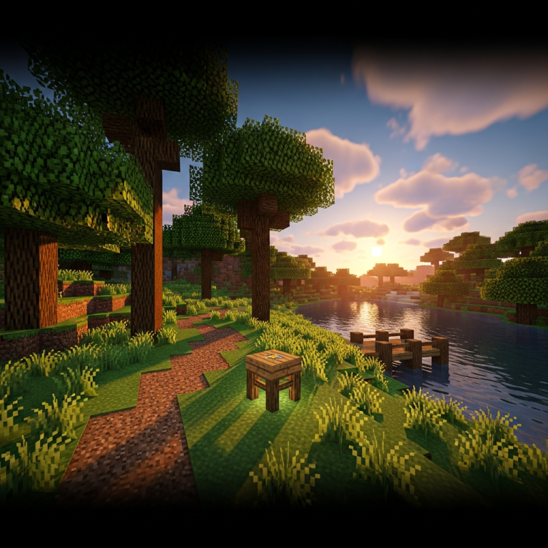 Illustration immersive du sujet : Java-Version Minecraft-Server