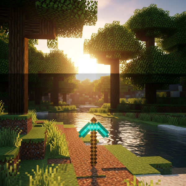 Illustration immersive du sujet : best version of Minecraft