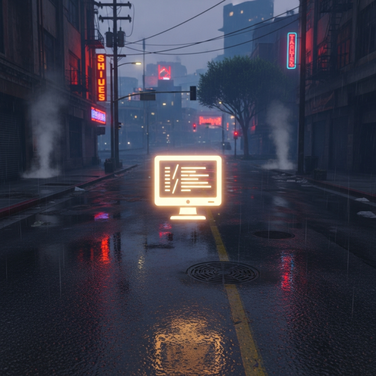 Illustration immersive du sujet : crear script FiveM