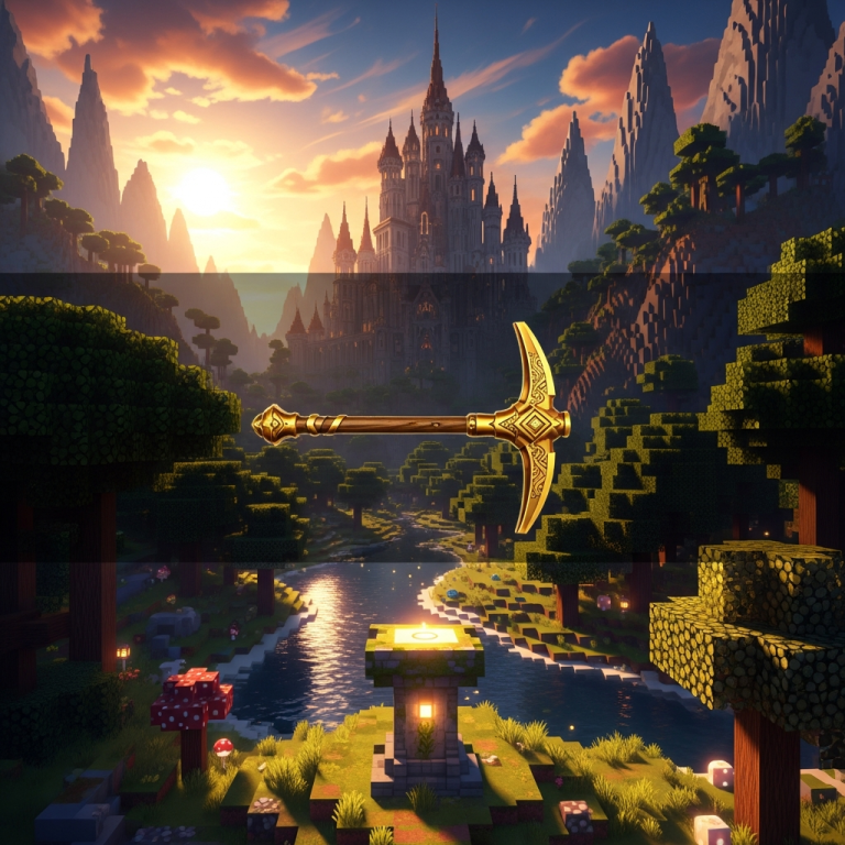 Illustration immersive du sujet : build in Hytale