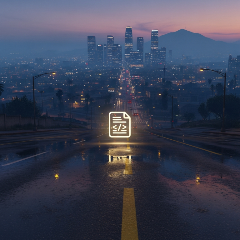 Illustration immersive du sujet : add script FiveM server