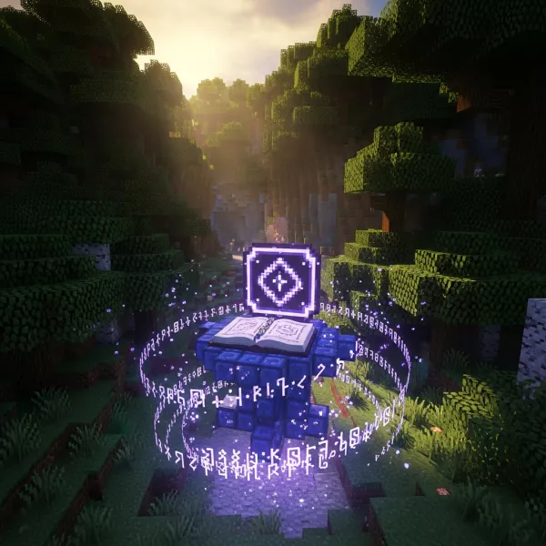 Illustration immersive du sujet : enchanting table minecraft