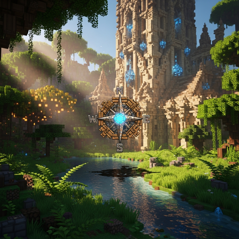 Illustration immersive du sujet : mejores mapas Hytale
