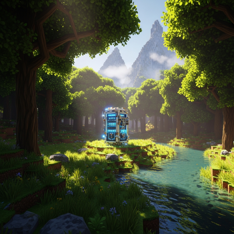 Illustration immersive du sujet : optimizar servidor Hytale