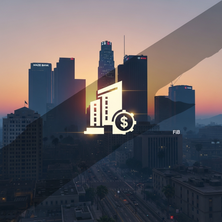 Illustration immersive du sujet : Unternehmen auf FiveM erstellen