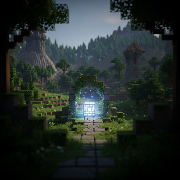 Illustration immersive du sujet : dimension Wuubek Hytale