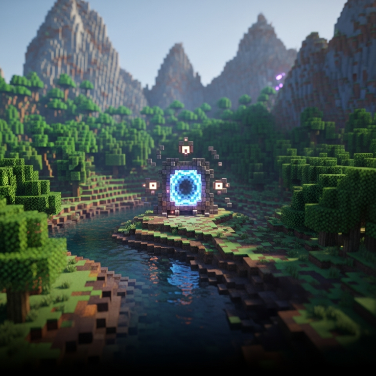 Illustration immersive du sujet : access wuubek dimension hytale